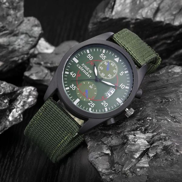 wristwatches xi fashion mens watch date stainless steel canvas band quartz analog clock watches wrist relojes hombre, Slivery;brown
wristwatches xi fashion mens watch date stainless steel canvas band quartz analog clock watches wrist relojes hombre, Slivery;brown