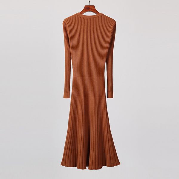 2021 new women korean solid autumn sleeve o neck slim long sweater casual ribbed vintage pullover jumpers 0cbc, White;black
2021 new women korean solid autumn sleeve o neck slim long sweater casual ribbed vintage pullover jumpers 0cbc, White;black