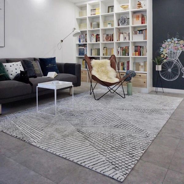 carpets nordic printed carpet simple black white line pattern rug living room bedroom bedside area sofa coffee table floor mat
carpets nordic printed carpet simple black white line pattern rug living room bedroom bedside area sofa coffee table floor mat