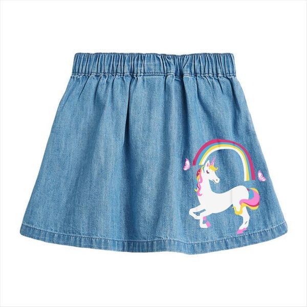little maven summer baby womens skirts girl clothes cloud rainbow unicorn embroidery cotton flower mini jeans for kids 2 7, Blue
little maven summer baby womens skirts girl clothes cloud rainbow unicorn embroidery cotton flower mini jeans for kids 2 7, Blue