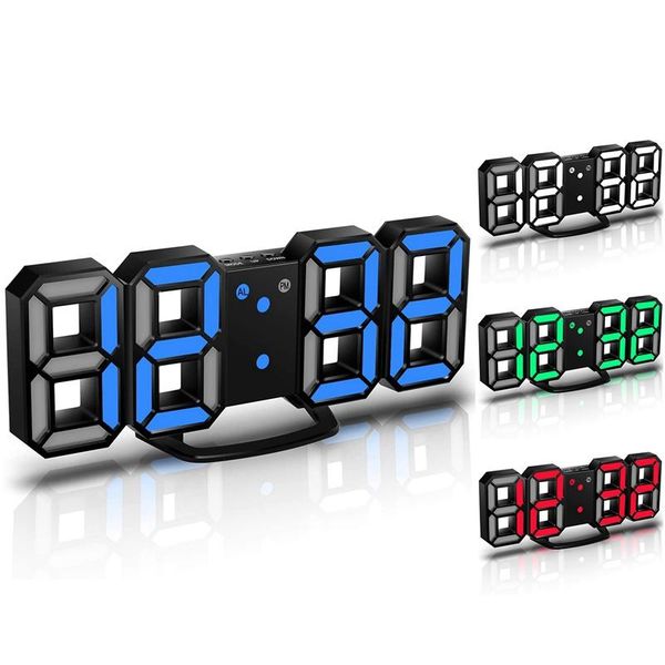 other clocks & accessories 3d led wall clock,digital clock, digital alarm clock with 3 adjustable brightness 
other clocks & accessories 3d led wall clock,digital clock, digital alarm clock with 3 adjustable brightness