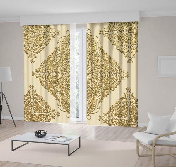 curtain & drapes decorative mandala gold ornamental floral pattern on beige background classic art print
curtain & drapes decorative mandala gold ornamental floral pattern on beige background classic art print