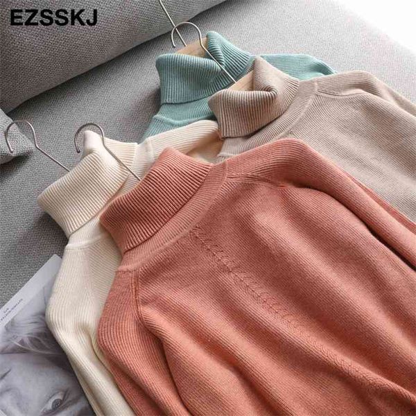 autumn winter women's turtleneck loose warm sweaters jumper long sleeve thick sweater oversize female 210922, White;black
autumn winter women's turtleneck loose warm sweaters jumper long sleeve thick sweater oversize female 210922, White;black