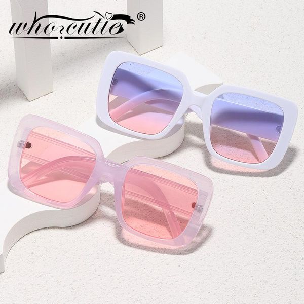 sunglasses fashion oversized square women 2021 brand designer thick frame shades eyewear vintage leopard cat eye men sun glasses, White;black
sunglasses fashion oversized square women 2021 brand designer thick frame shades eyewear vintage leopard cat eye men sun glasses, White;black