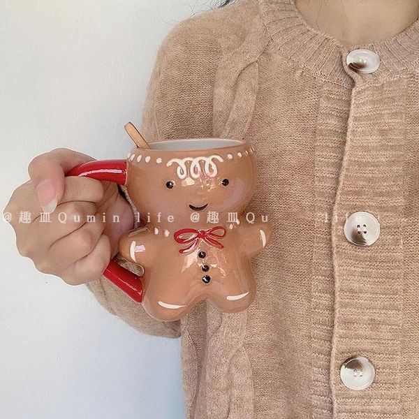 mugs 450ml cute personalized gingerbread man/santa claus ceramic coffee mug home tea cup couple to send friends christmas gifts
mugs 450ml cute personalized gingerbread man/santa claus ceramic coffee mug home tea cup couple to send friends christmas gifts