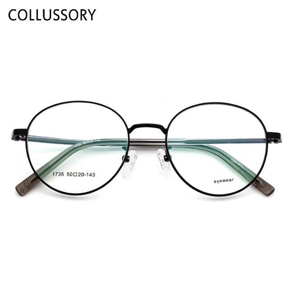 fashion sunglasses frames glassess eyeglasses frame metal prescription glasses acetate temple round vintage students boy girl alloy, Black
fashion sunglasses frames glassess eyeglasses frame metal prescription glasses acetate temple round vintage students boy girl alloy, Black