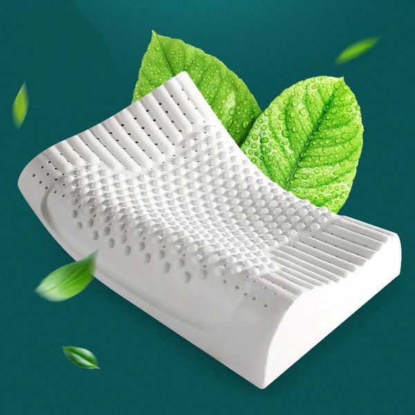 pillow breathable natural latex vertebrae health care massage orthopedic for unisex
pillow breathable natural latex vertebrae health care massage orthopedic for unisex