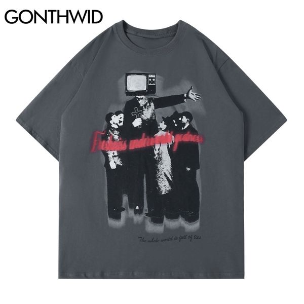 t-shirts streetwear hip hop men funny tv human cartoon print harajuku cotton casual short sleeve tees shirts male 210602, White;black
t-shirts streetwear hip hop men funny tv human cartoon print harajuku cotton casual short sleeve tees shirts male 210602, White;black