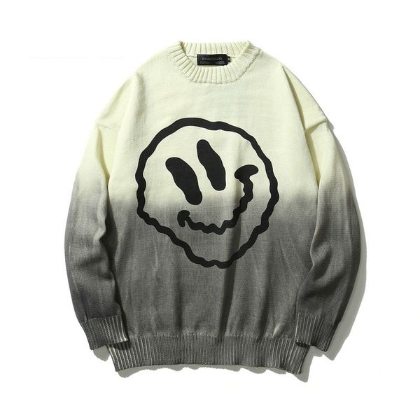 2021 male sweater harajuku autumn pullover hip hop streetwear smile vintage casual clothing big sweaters p5pf, White;black
2021 male sweater harajuku autumn pullover hip hop streetwear smile vintage casual clothing big sweaters p5pf, White;black
