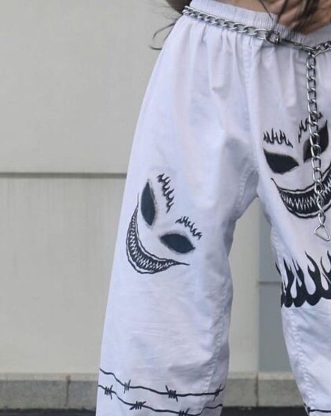 women pants cargo pants women gothic pants women punk indie straight streetwear cotton drop shipping, Black;white
women pants cargo pants women gothic pants women punk indie straight streetwear cotton drop shipping, Black;white