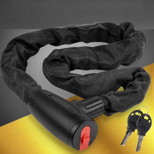 bike locks bicycle lock mtb road safety anti-theft alloy steel chain with 2 keys outdoor cycling accessories
bike locks bicycle lock mtb road safety anti-theft alloy steel chain with 2 keys outdoor cycling accessories