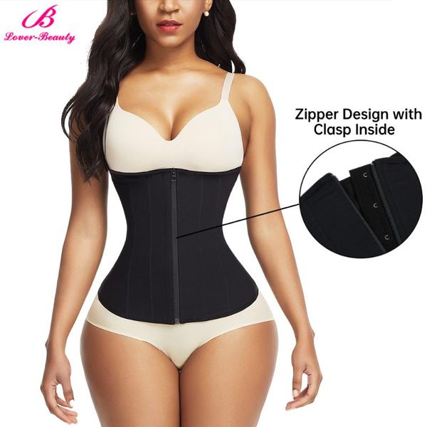 women's shapers fajas reductoras waist trainer body shaper post girdle slimming corset 9 steel bones modeling strap tummy control, Black;white
women's shapers fajas reductoras waist trainer body shaper post girdle slimming corset 9 steel bones modeling strap tummy control, Black;white