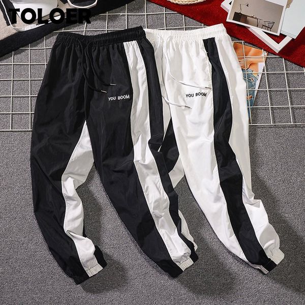 summer new men casual pants japan style trend male drawstring trousers men's street hip hop sweatpants students skateboard pants c0222, Black
summer new men casual pants japan style trend male drawstring trousers men's street hip hop sweatpants students skateboard pants c0222, Black