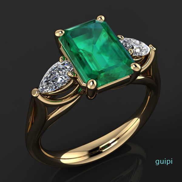 14k gold jewelry green emerald ring for women bague diamant bizuteria anillos de pure emerald gemstone 14k gold ring for females, Golden;silver
14k gold jewelry green emerald ring for women bague diamant bizuteria anillos de pure emerald gemstone 14k gold ring for females, Golden;silver