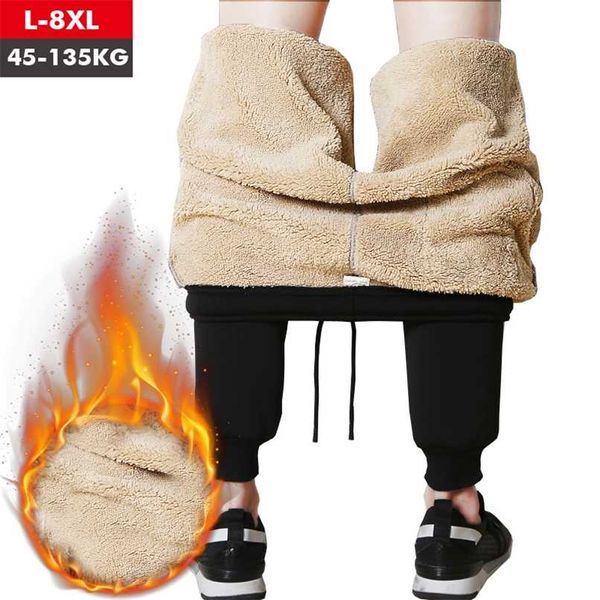 men's winter pants classic brand sweatpants super warm thick pants cashmere trousers for men fleece male long outdoors pants men 211123, Black
men's winter pants classic brand sweatpants super warm thick pants cashmere trousers for men fleece male long outdoors pants men 211123, Black