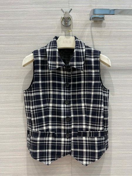 women's vests 2021fw autumn luxury women plaid wool vest coat for female clothes gdnz 6.23, Black;white
women's vests 2021fw autumn luxury women plaid wool vest coat for female clothes gdnz 6.23, Black;white