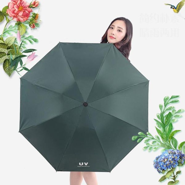 umbrellas ultralight umbrella triple folding thicken black glue sunscreen parasol uv sunny and rainy wholesale
umbrellas ultralight umbrella triple folding thicken black glue sunscreen parasol uv sunny and rainy wholesale