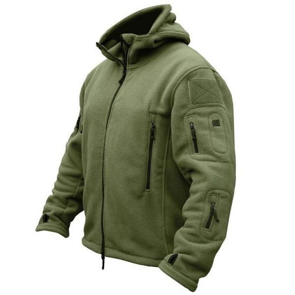 men's jackets winter military tactical fleece jacket men warm polar army clothes multiple pocket outerwear casual thermal hoodie coat, Black;brown
men's jackets winter military tactical fleece jacket men warm polar army clothes multiple pocket outerwear casual thermal hoodie coat, Black;brown