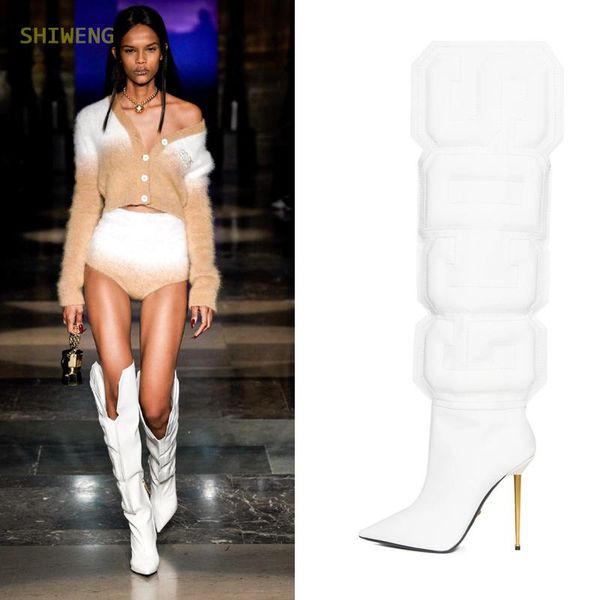 boots women over the knee fashion catwalk long thin high heel pointed toe white/brown shoes for spring 2021 large s, Black
boots women over the knee fashion catwalk long thin high heel pointed toe white/brown shoes for spring 2021 large s, Black