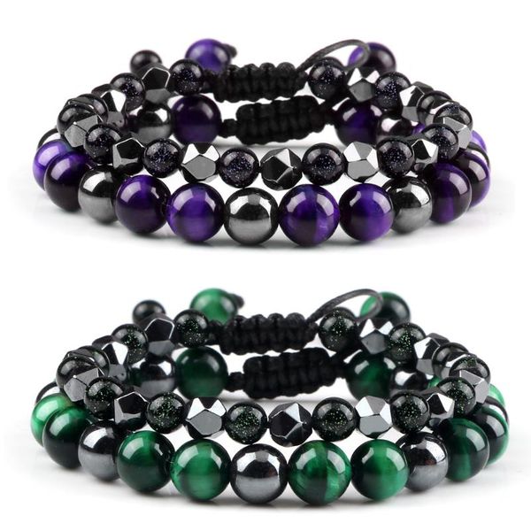 beaded, strands 2pcs/set couple luxury bracelet handmade multicolor tiger eye irregular black gallstone bangles jewelry women yoga healing g
beaded, strands 2pcs/set couple luxury bracelet handmade multicolor tiger eye irregular black gallstone bangles jewelry women yoga healing g