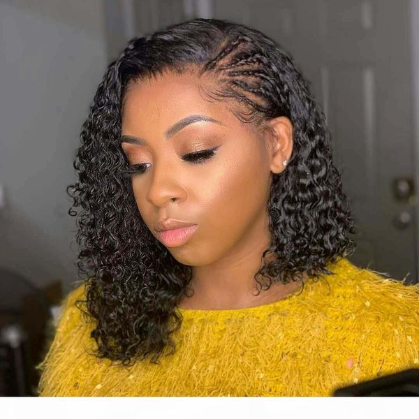 short 13x6 lace front human hair wigs pre plucked with baby hair water wave brazilian remy hair lace front bob wigs (10 inch 150% density, Black;brown
short 13x6 lace front human hair wigs pre plucked with baby hair water wave brazilian remy hair lace front bob wigs (10 inch 150% density, Black;brown