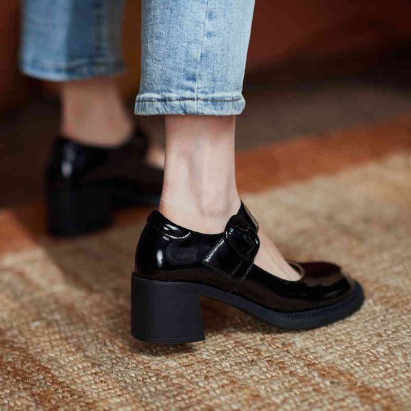 dress shoes spring new black white high heels women pumps fashion genuine leather platform woman round toe mary jane g4rk
dress shoes spring new black white high heels women pumps fashion genuine leather platform woman round toe mary jane g4rk