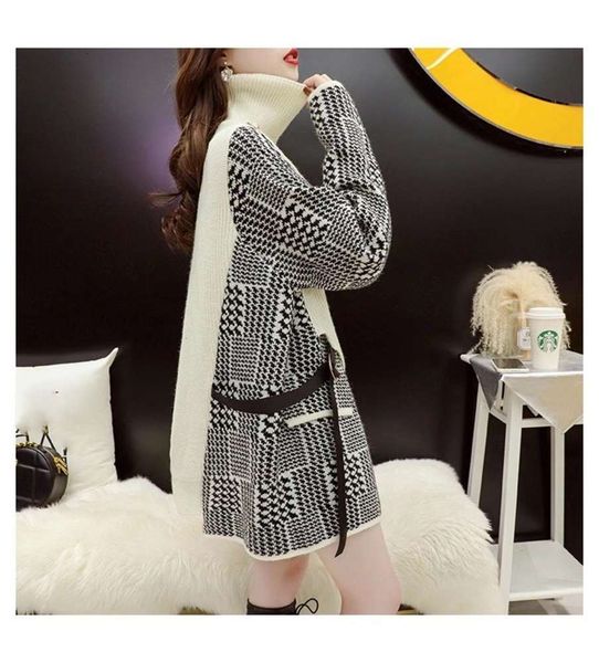 two clothing new autumn and fake winter 2020 loose korean sweaters women's pullover lazy thickened base luxury, White;black
two clothing new autumn and fake winter 2020 loose korean sweaters women's pullover lazy thickened base luxury, White;black