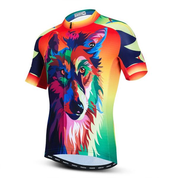 racing jackets cycling jerseys men wolf head printing breathable short sleeve bicycle mtb shirts quick dry, Black;red
racing jackets cycling jerseys men wolf head printing breathable short sleeve bicycle mtb shirts quick dry, Black;red