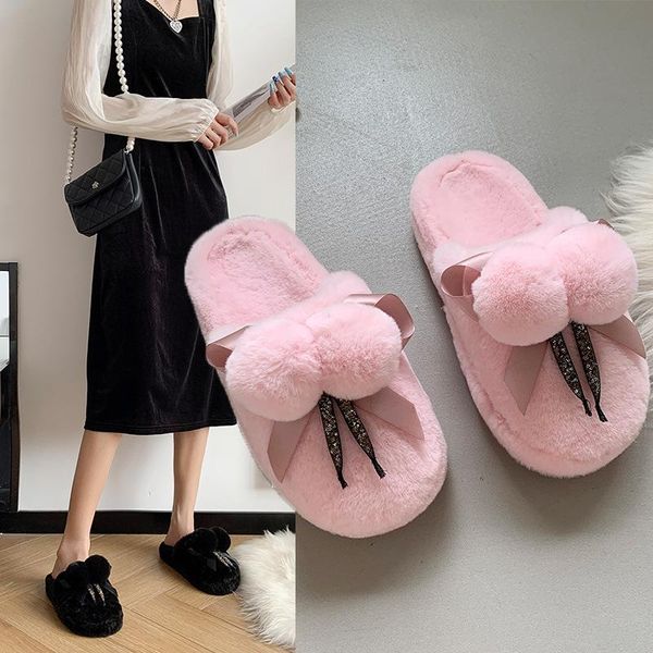 slippers flat shoes female home women's med flock butterfly-knot pantofle platform fur flip flops slides fashion massage 2021 pl, Black
slippers flat shoes female home women's med flock butterfly-knot pantofle platform fur flip flops slides fashion massage 2021 pl, Black