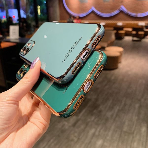 luxury plating silica gel soft mobile phone case for iphone xr x xs max 6 6s 7 8 plus 12 11pro 12mini fashion
luxury plating silica gel soft mobile phone case for iphone xr x xs max 6 6s 7 8 plus 12 11pro 12mini fashion