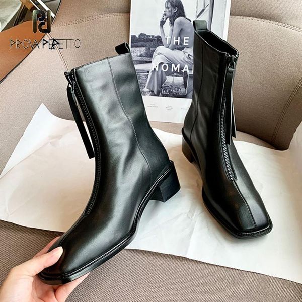 boots 2021 autumn winter front zipper square toe motorcycle women's genuine leather mid-heel fashiontemperament, Black
boots 2021 autumn winter front zipper square toe motorcycle women's genuine leather mid-heel fashiontemperament, Black