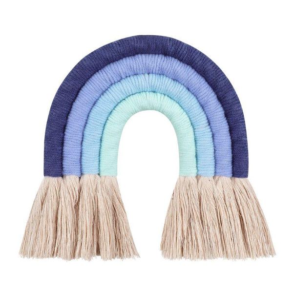 decorative objects & figurines macrame woven wall hanging chic room rainbow tapestry art beautiful apartment dorm decoration
decorative objects & figurines macrame woven wall hanging chic room rainbow tapestry art beautiful apartment dorm decoration