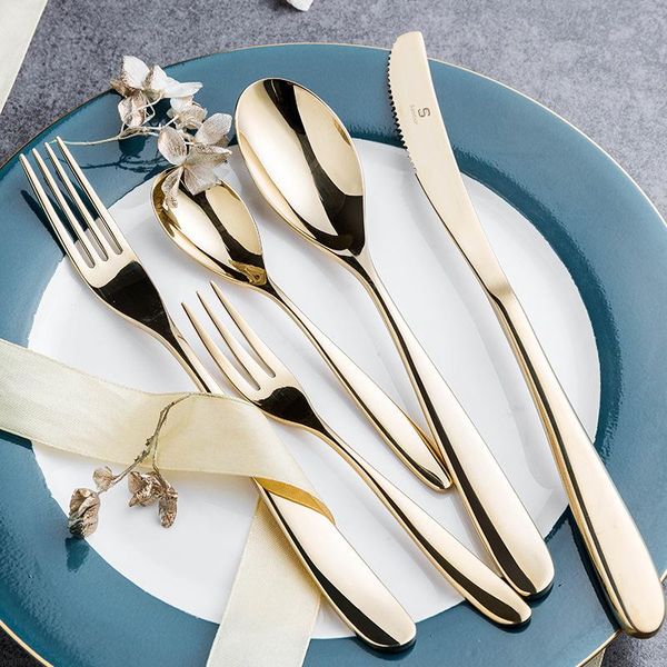 western luxury restaurant flatware good mirror plishing 5pieces knife fork tablespoon teaspoon 1810 stainless steel tableware
western luxury restaurant flatware good mirror plishing 5pieces knife fork tablespoon teaspoon 1810 stainless steel tableware