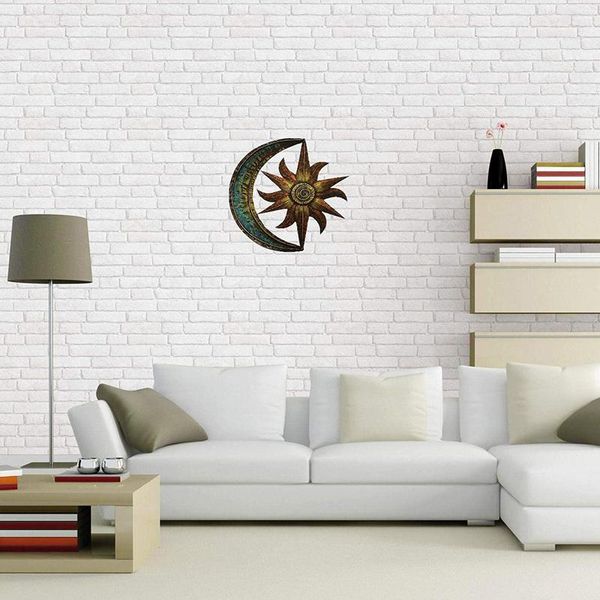 decorative objects & figurines sun and moon wall decor celestial themed statue hanging metal artistic ornament for home decoration crafts sa
decorative objects & figurines sun and moon wall decor celestial themed statue hanging metal artistic ornament for home decoration crafts sa