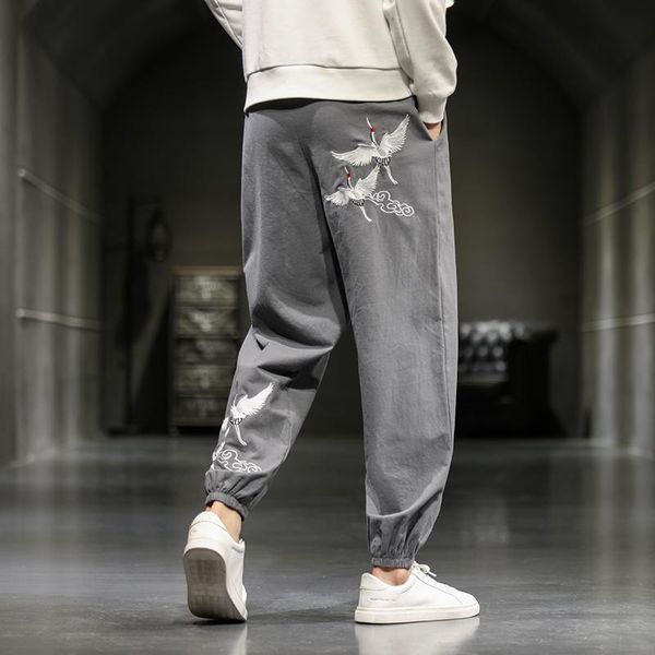 men's pants harem men loose casual mens korean style cotton linen plus size sweatpants male trousers 2021 streetwear, Black
men's pants harem men loose casual mens korean style cotton linen plus size sweatpants male trousers 2021 streetwear, Black