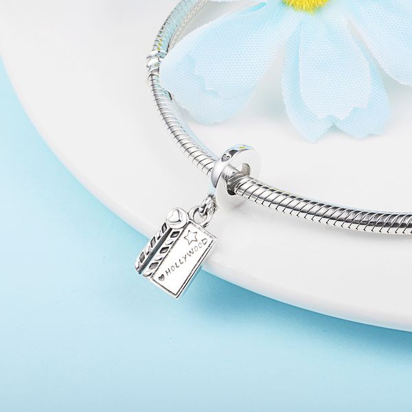 sterling silver jewelry movie clapperboard dangle charm fits beaded snake chain bracelets woman diy beads for make up 2021 autumn wholesale, Black
sterling silver jewelry movie clapperboard dangle charm fits beaded snake chain bracelets woman diy beads for make up 2021 autumn wholesale, Black