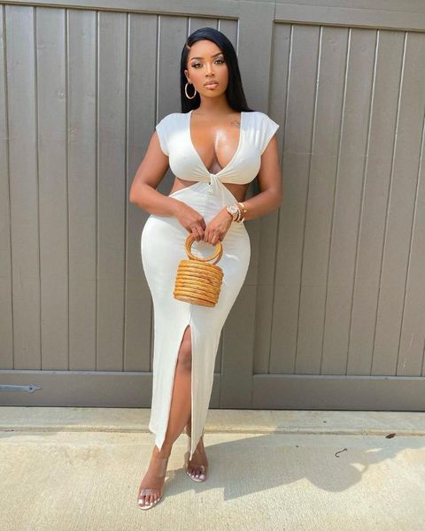 casual dresses 2021 design dress solid hollow out v-neck sleeveless celebrity party maxi vestidos, Black;gray
casual dresses 2021 design dress solid hollow out v-neck sleeveless celebrity party maxi vestidos, Black;gray