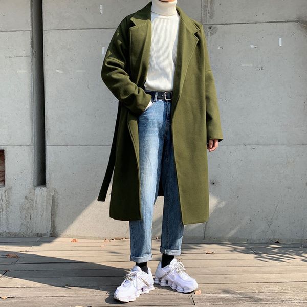 2021 new winter plus cotton thick men's warm fashion casual long men korean oversize woolen coat mens overcoat c7gy, Black
2021 new winter plus cotton thick men's warm fashion casual long men korean oversize woolen coat mens overcoat c7gy, Black