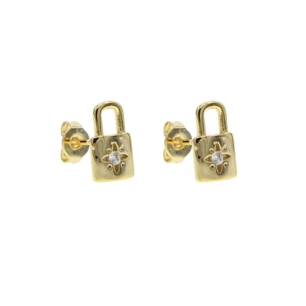 stud women cz earrings gold color pineapple lock safety pin cubic zirconia inlay pave tiny boho beach simple delicate, Golden;silver
stud women cz earrings gold color pineapple lock safety pin cubic zirconia inlay pave tiny boho beach simple delicate, Golden;silver