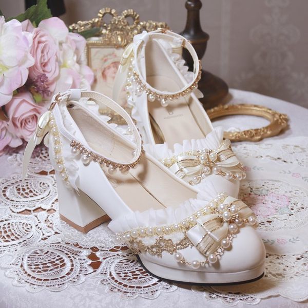 princess sweet girls wedding kawaii tea beautiful japanese party anime lolita women's shoes harajuku archery six inches bmyd, Black
princess sweet girls wedding kawaii tea beautiful japanese party anime lolita women's shoes harajuku archery six inches bmyd, Black