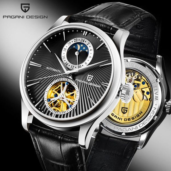 wristwatches 2021 pagani design men's mechanical watches automatic watch luxury tourbillon men casual wrist relogio masculino, Slivery;brown
wristwatches 2021 pagani design men's mechanical watches automatic watch luxury tourbillon men casual wrist relogio masculino, Slivery;brown
