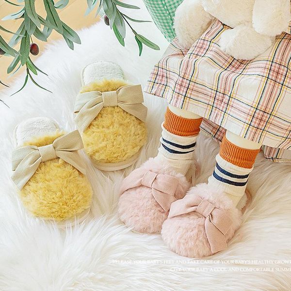 slipper winter house children fur slippers cute bow-knot warm plush home kids cartoon shoes boys girls bedroom non-slip, Black;grey
slipper winter house children fur slippers cute bow-knot warm plush home kids cartoon shoes boys girls bedroom non-slip, Black;grey