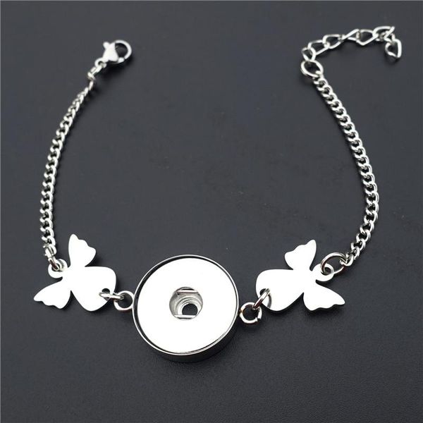 charm bracelets stainless steel fairy angel 18mm snap buttons bracelet jewelry for women girls, Golden;silver
charm bracelets stainless steel fairy angel 18mm snap buttons bracelet jewelry for women girls, Golden;silver