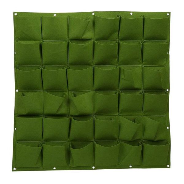 wall hanging planting bags 36 pockets grow bag planter vertical garden vegetable living garden bag green
wall hanging planting bags 36 pockets grow bag planter vertical garden vegetable living garden bag green