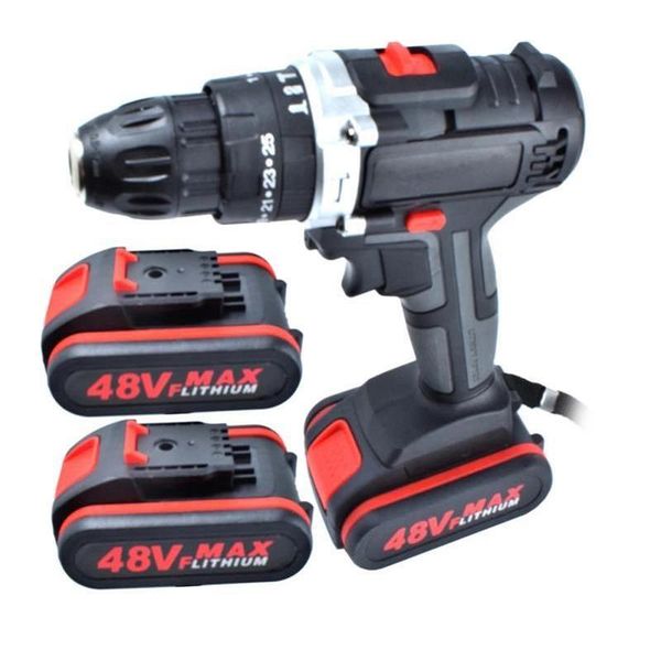 professiona electric drills 48vf cordless lithium battery drill impact wireless wrench power tools kit with 2x battery+battery charger
professiona electric drills 48vf cordless lithium battery drill impact wireless wrench power tools kit with 2x battery+battery charger