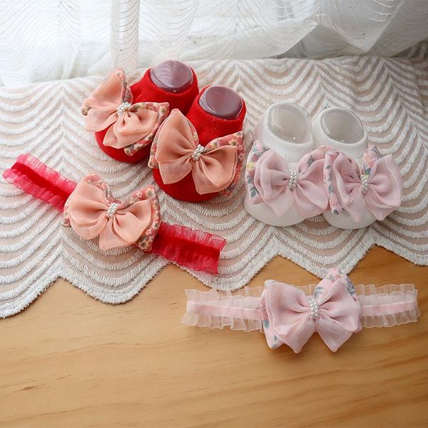 socks 2pcs/set baby headband set lace bows born girl short imitation pearls printed infant toddler hairband, Pink;yellow
socks 2pcs/set baby headband set lace bows born girl short imitation pearls printed infant toddler hairband, Pink;yellow