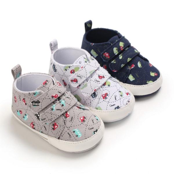 baby shoes boy girl solid mini car printed sneaker cotton soft anti-slip sole soft leather newborn infant first walkers
baby shoes boy girl solid mini car printed sneaker cotton soft anti-slip sole soft leather newborn infant first walkers