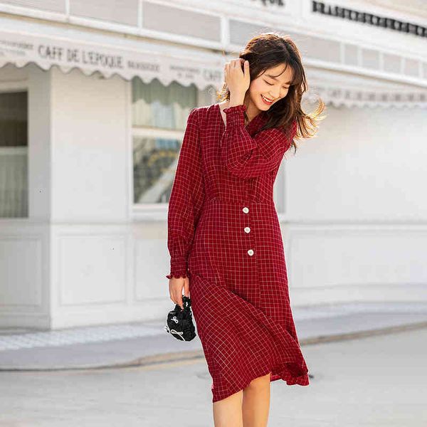 casual dresses dress spring arrival plaid medium length long sleeve retro v-neck a-line irregular hem women's dress 420d, Black;gray
casual dresses dress spring arrival plaid medium length long sleeve retro v-neck a-line irregular hem women's dress 420d, Black;gray
