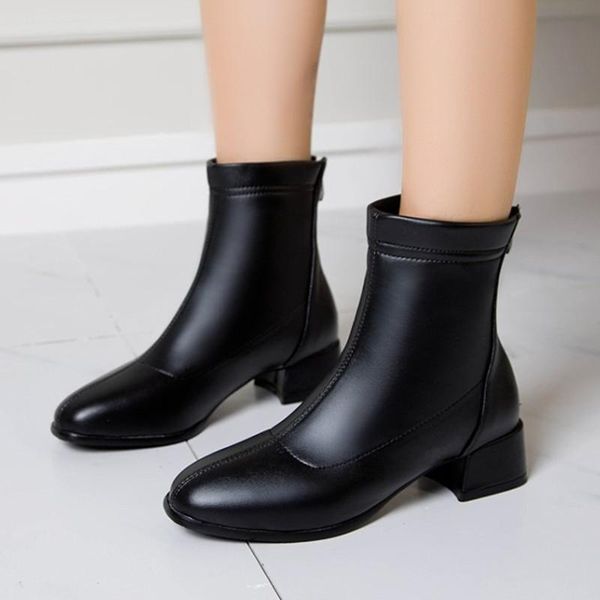 boots classic ankle for women autumn winter snow thick heels ladies shoes woman black white short casual
boots classic ankle for women autumn winter snow thick heels ladies shoes woman black white short casual