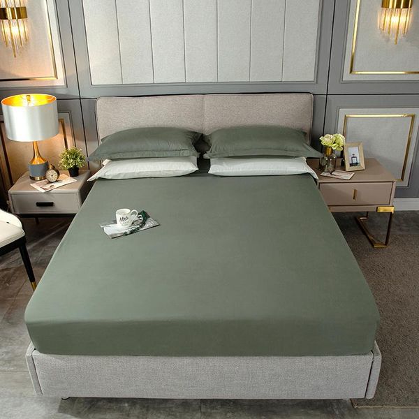 sheets & sets 1 pcs cotton bed linen elastic fitted sheet no case solid color mattress cover home bedspread queen king size 160x200cm
sheets & sets 1 pcs cotton bed linen elastic fitted sheet no case solid color mattress cover home bedspread queen king size 160x200cm